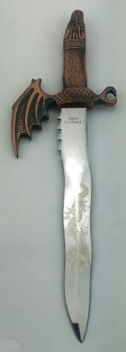 848 - Flying Dragon Copper Handle Letter Opener 7" - |82| Store|