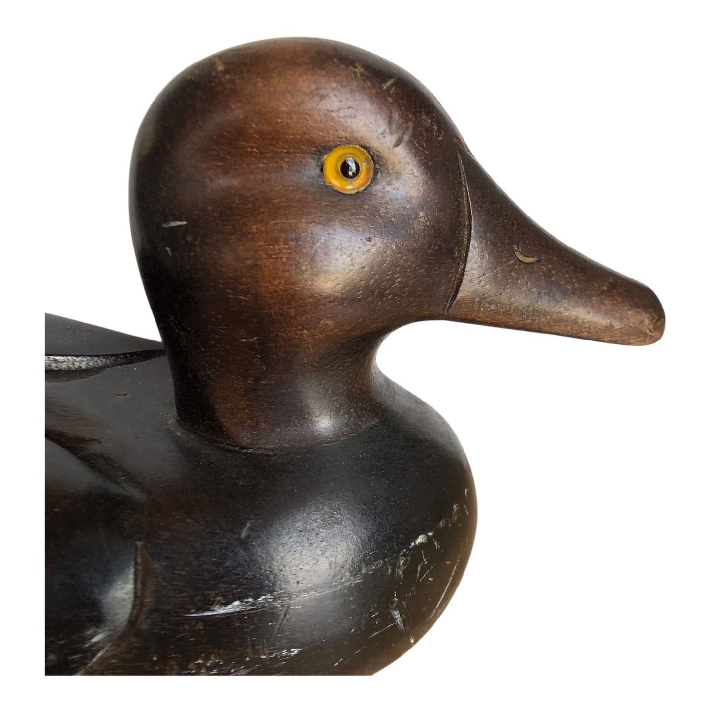 885 - 10" Wooden Duck Decoy - |R-81|