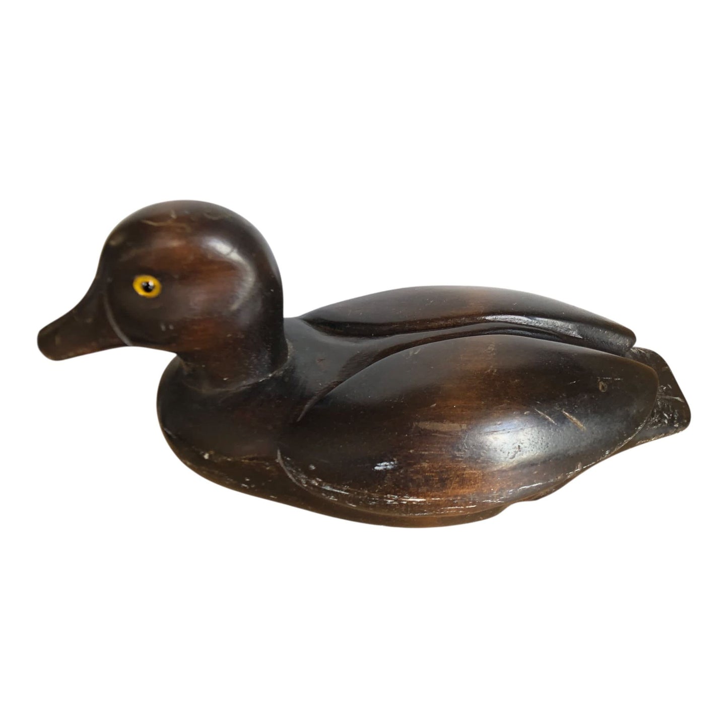 885 - 10" Wooden Duck Decoy - |R-81|