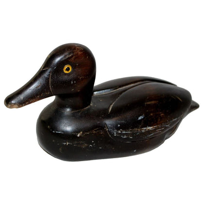 885 - 10" Wooden Duck Decoy - |R-81|