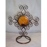 890 - Dragonfly Candle Holder in Yellow - |Pod 3-34|
