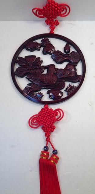 8937 - Mandarin Duck Hanger Wood |13-19|