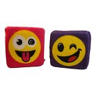 9055 - Pair 4.5" x 4.5" Qubz Emoticon Color - |H-57|