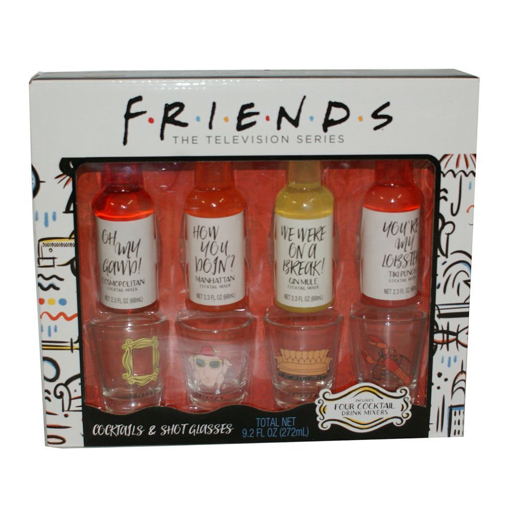 907 - Friends Cocktails & Shot Glasses  |1-23|