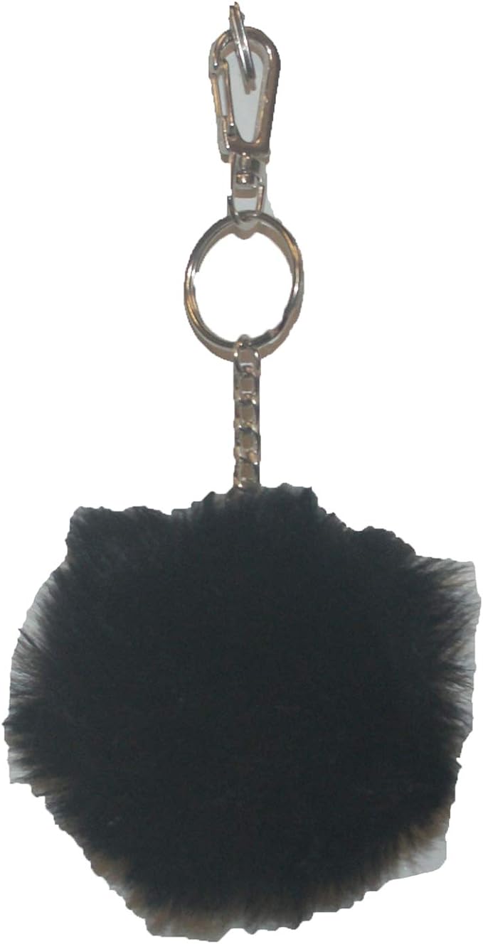 9135 - Asst 3" Furry Pom Keychain - [DVD-2]