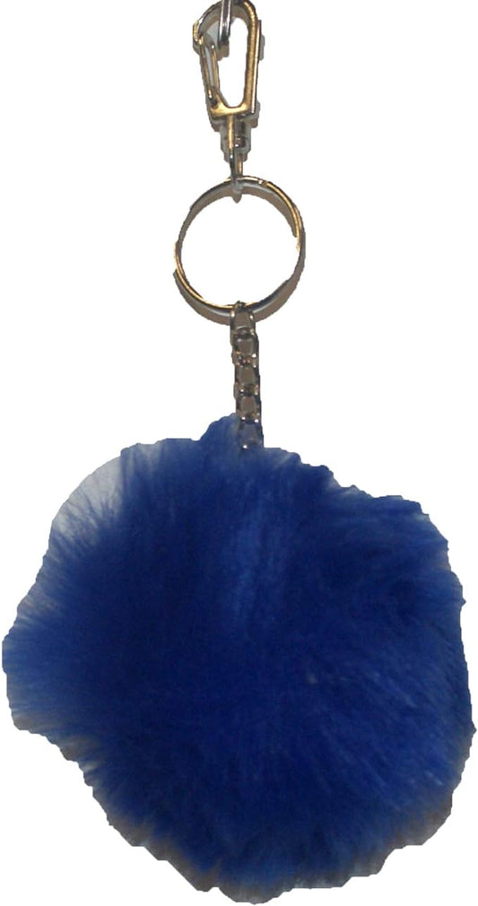 9135 - Asst 3" Furry Pom Keychain - [DVD-2]