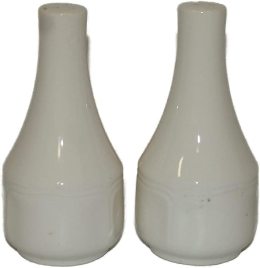 9139 - 5" White Salt & Pepper Shakers [4-22]