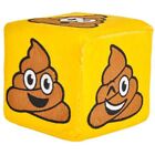 9140 - 4.5" x 4.5" QUBZ Emoticon Poop - |H-55|