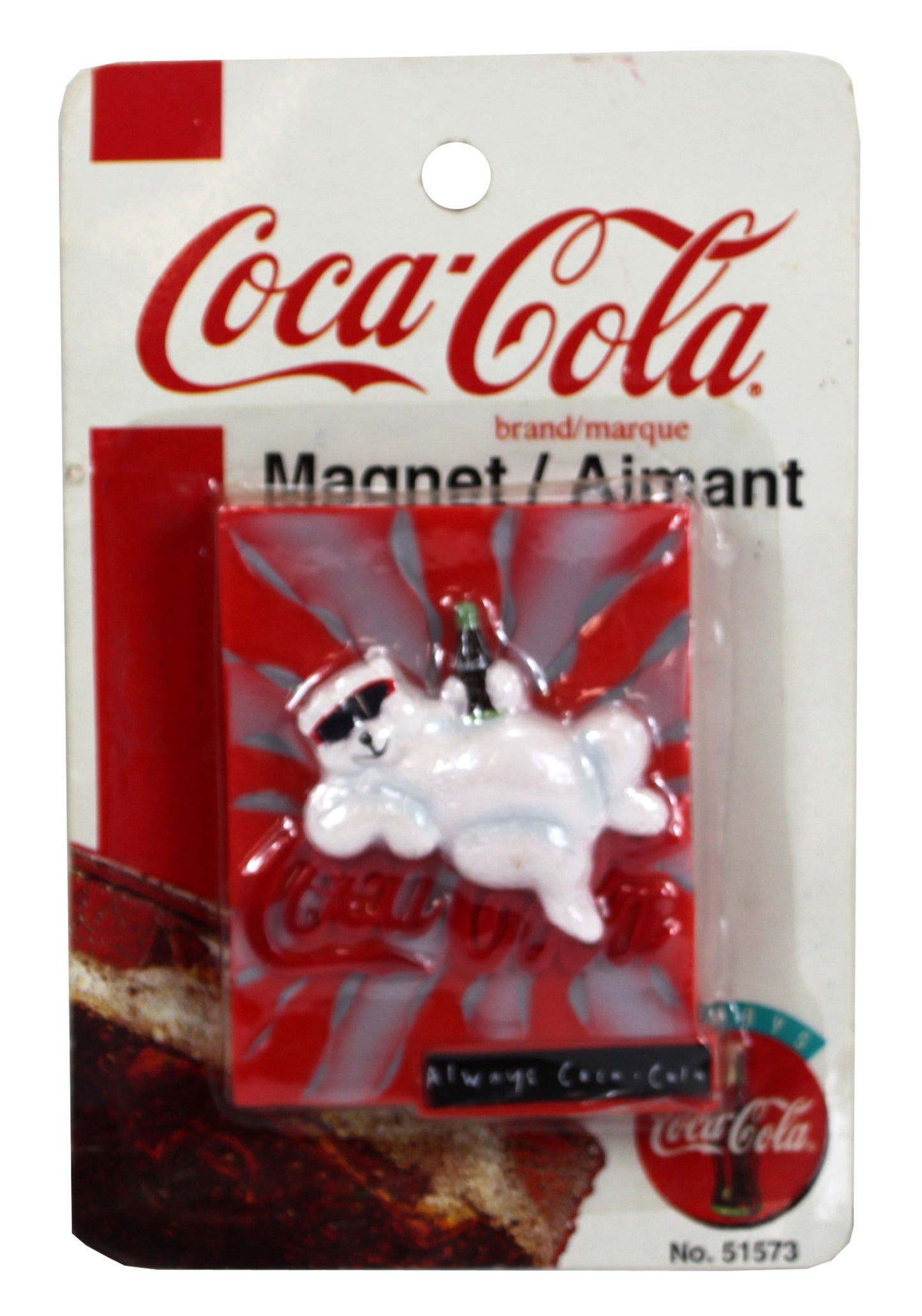 934 - Coca Cola Magnet Bear Always - |A-6 : ND|