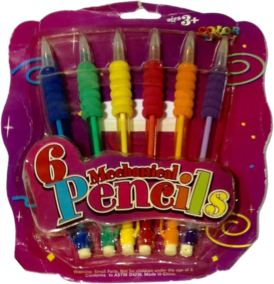 9400 - 6 Mechanical Pencils - [S-19 Down]