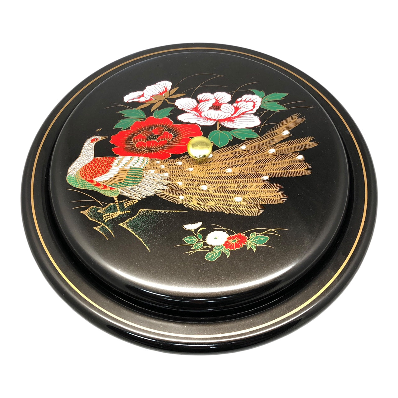 9468 - 14" Revolving Lazy Susan Peacock | 17-29|