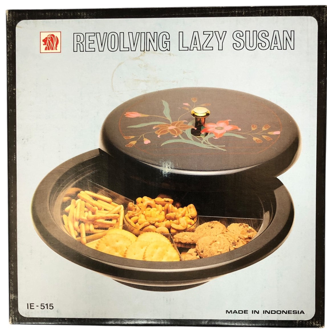 9468 - 14" Revolving Lazy Susan Peacock | 17-29|