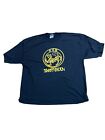 9504 - 2X Shotokan Black Shirt in Yellow with Bold Accents for Martial Arts Training |H-47|