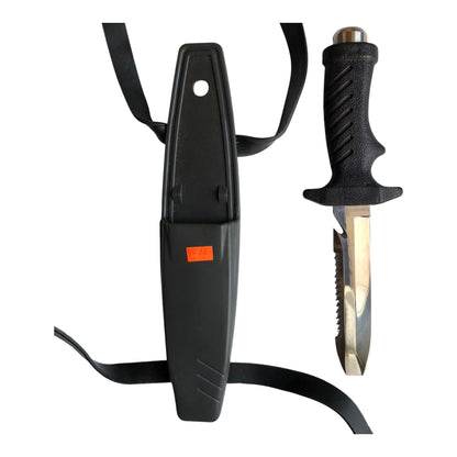 9571 - Diving Knife Black Blunt Tip |114|