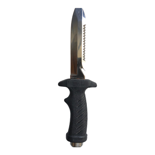 9571 - Diving Knife Black Blunt Tip |114|
