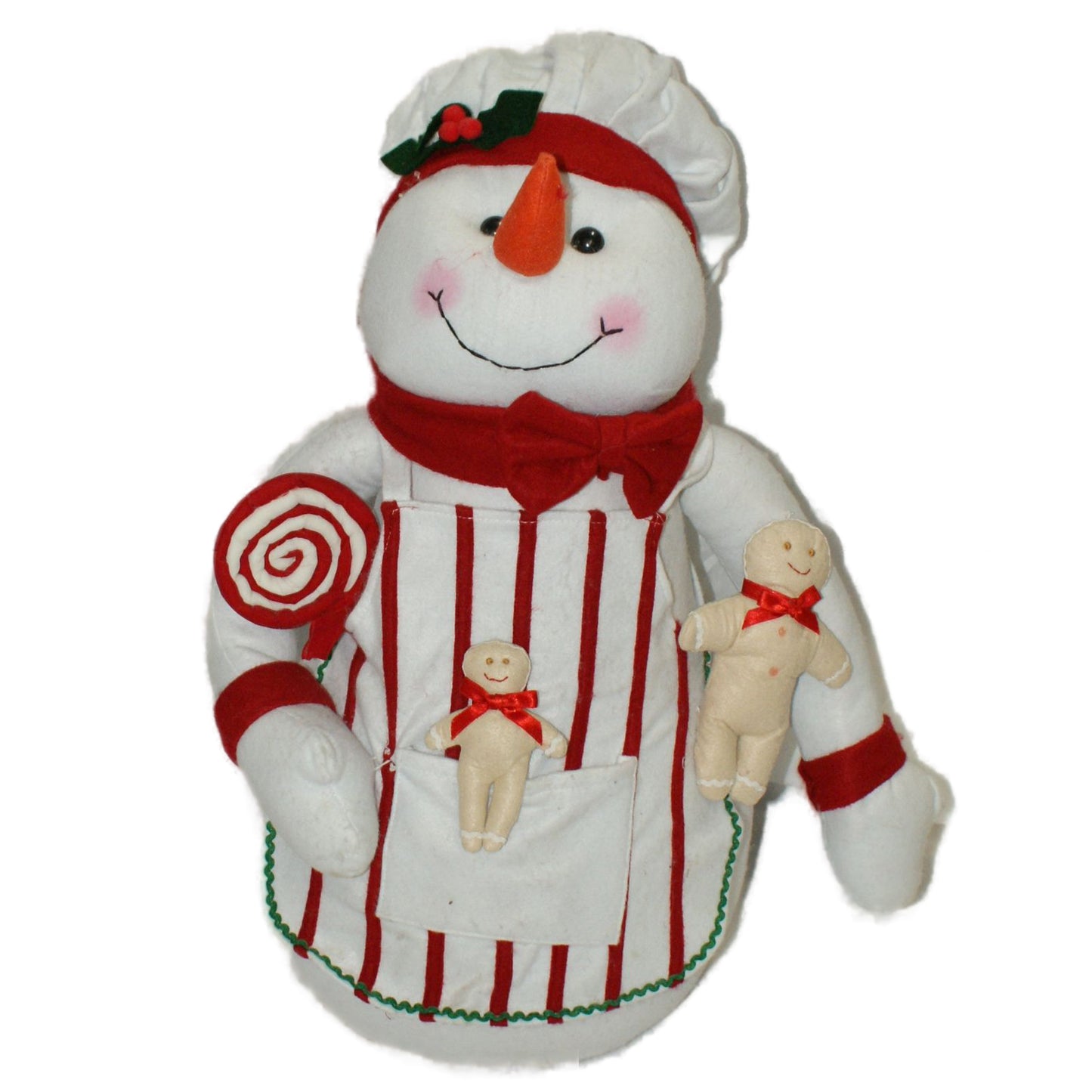 9600 -26" Large Plush Snowman Baker Door Greeter |Pod 2-38|