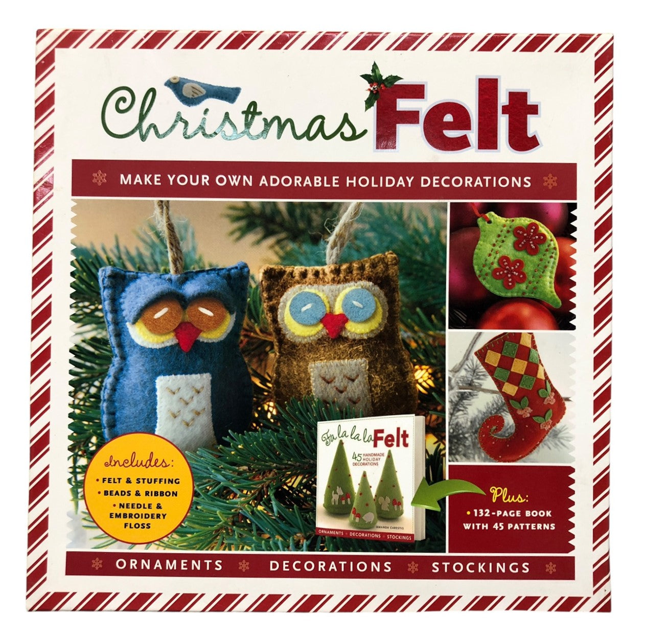 9613 - Christmas Felt Make Your Own Holiday Craft Kit |GR-3|