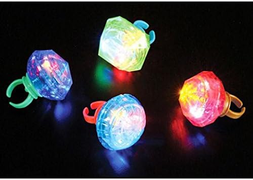 9663 - Jumbo Light-Up Ring 1 Dozen - [R-17 Garage]