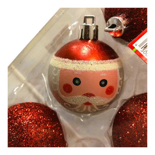 9687 - Santa Claus Xmas Bulbs 12 ct |Pod 1-76|