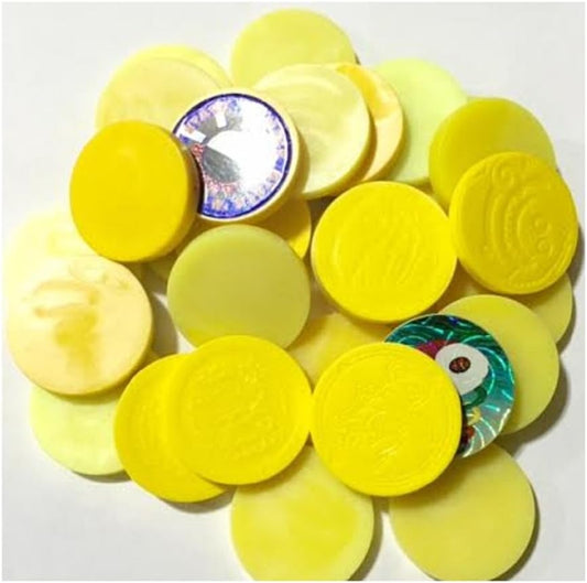 9731 - 10 Asst. Yellow Slammers - [23-D Down]