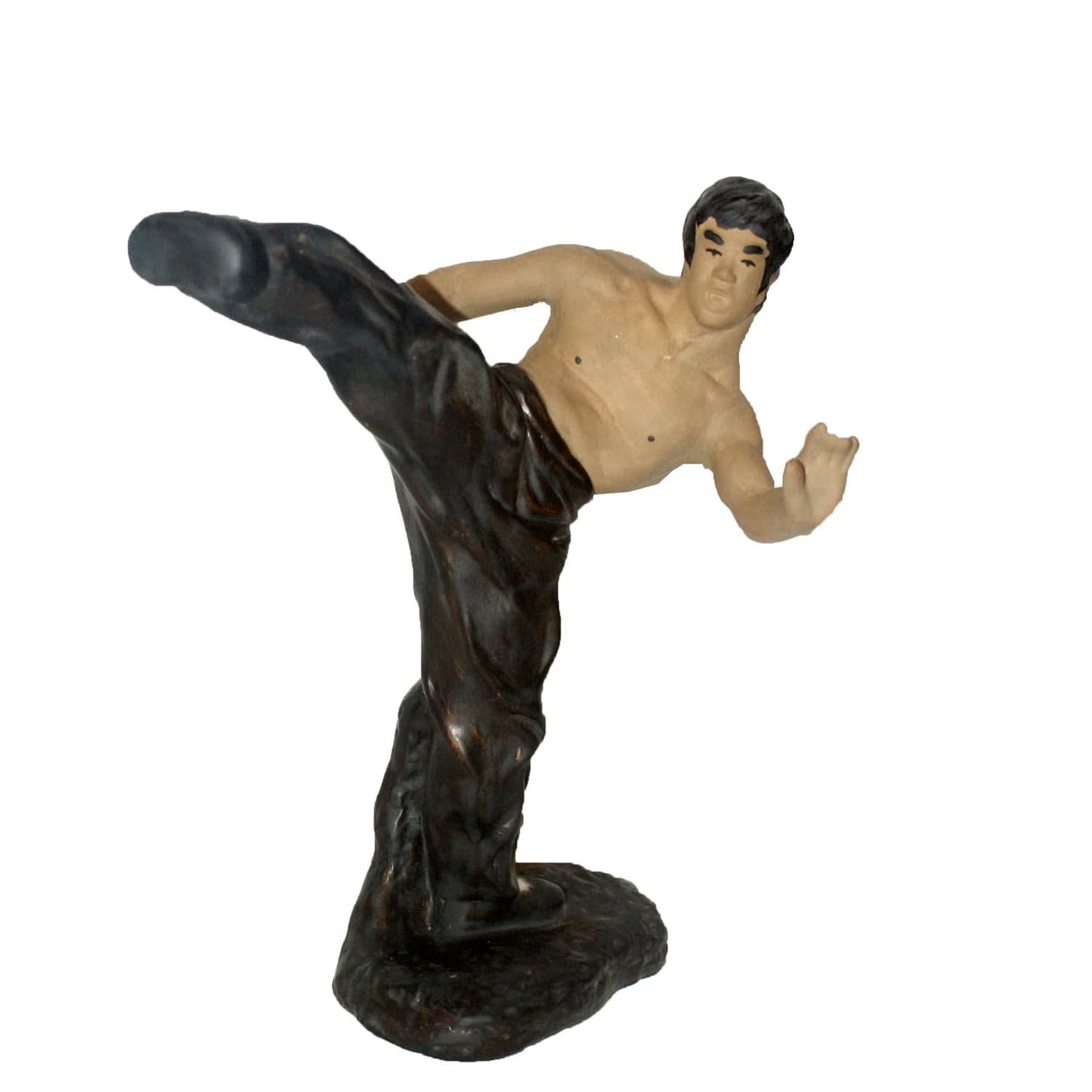 974 - 10" Brown Bruce Lee - High Kick - |X-29|