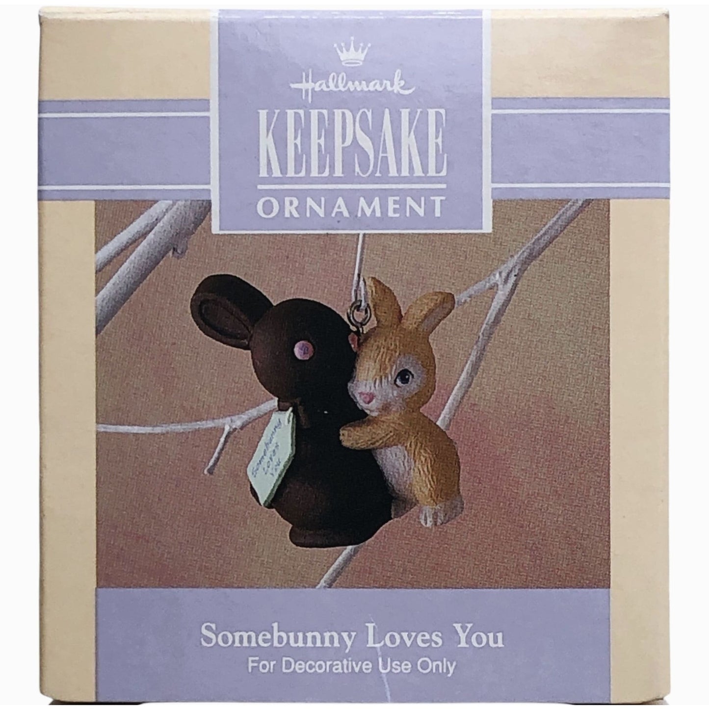 976 - 1992 Somebunny Loves You Ornament - |Pod 1-74|