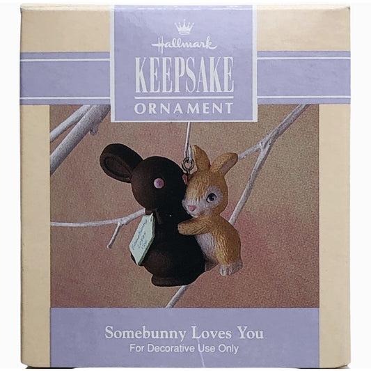 976 - 1992 Somebunny Loves You Ornament - |Pod 1-74|