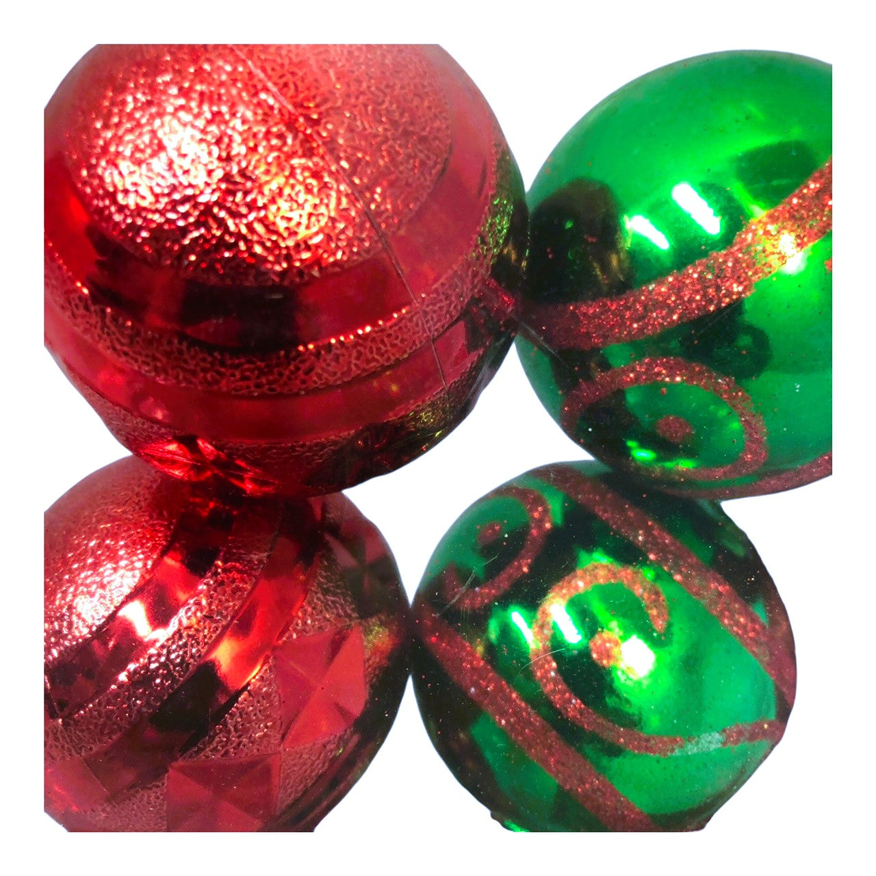9687 - Santa Claus Xmas Bulbs 12 ct |Pod 1-76|