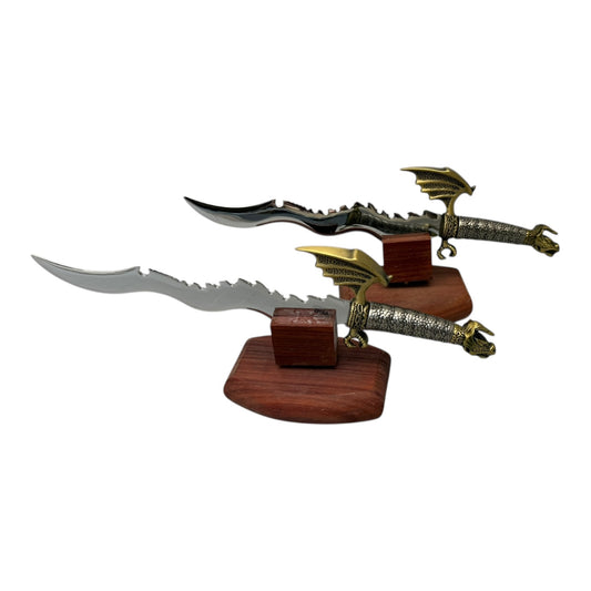 48021 - Set of Two 6.7-Inch Replica Unicorn Letter Openers |<AwaitingInput>|