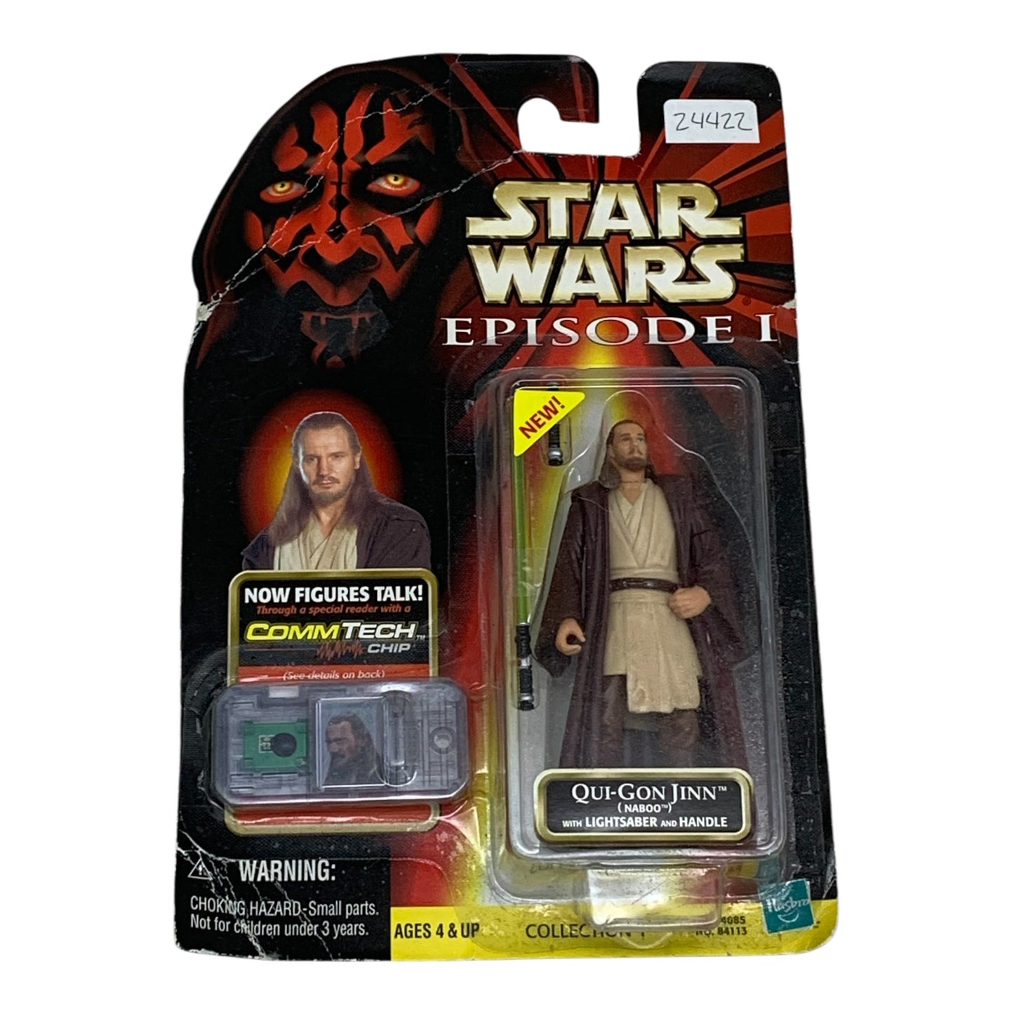 24422 - Qui-Gon Jinn 4" Star Wars Figure - With Lightsaber and Handle |TBD|