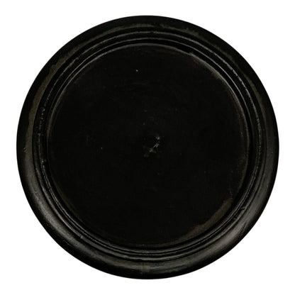 7936 - 4.5" Small Black Candle Holder - Decorative Taper Stand |22-13|