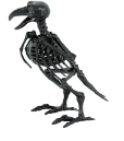30993 - 7" Black Raven Bird Skeleton - [FR]