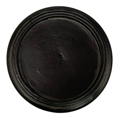 7936 - 4.5" Small Black Candle Holder - Decorative Taper Stand |22-13|