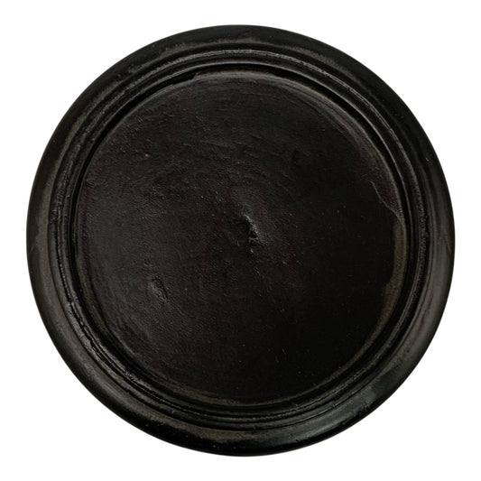7936 - 4.5" Small Black Candle Holder - Decorative Taper Stand |22-13|