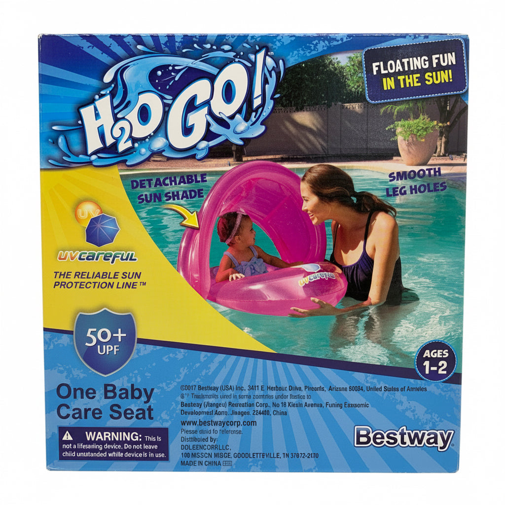 24380 - H20Go! UV Baby Care Seat Pink 29" x 27" x 22" |TBD|