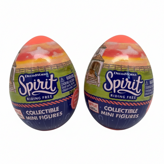31393 - Set of Two Spirit Riding Free Egg w/ Figure 4" |9-4|