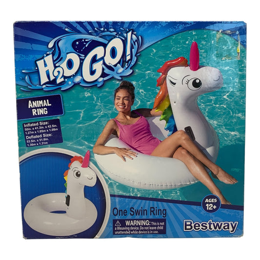27938 - H2OGO Animal Ring Unicorn Float 50 x 41 x 42 Inches |TBD|