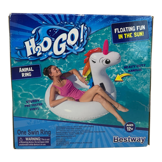 27938 - H2OGO Animal Ring Unicorn Float 50 x 41 x 42 Inches |TBD|