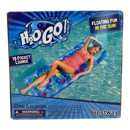 19091 - Bestway Blue 18 Pocket Lounge |TBD|