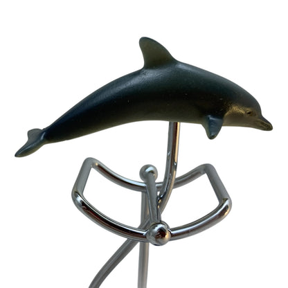 1364 - Blue & Silver Swinging Dolphins - |Z-21|
