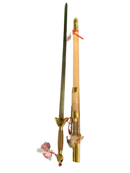 13322 - Sword Tai Chi w/Small Knife 39" |3-F Down|