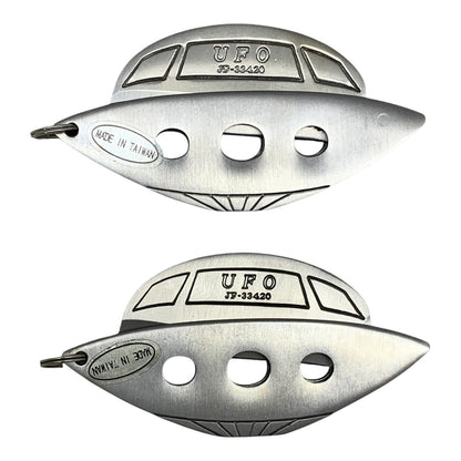 12131 - Two Count Keychain UFO Knife 4" |85|