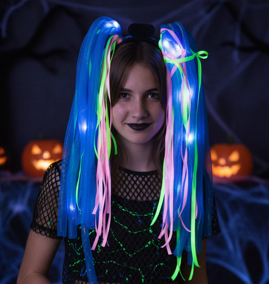12877 - Light Up Tentacle Head Band Asst 45-Inch |tbd| sent to prep