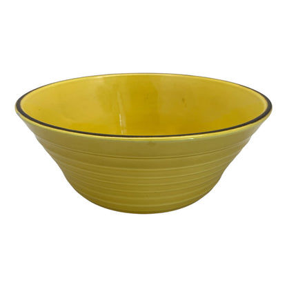 11687 - Mustard Brownstone Bowl 9" |10-15|