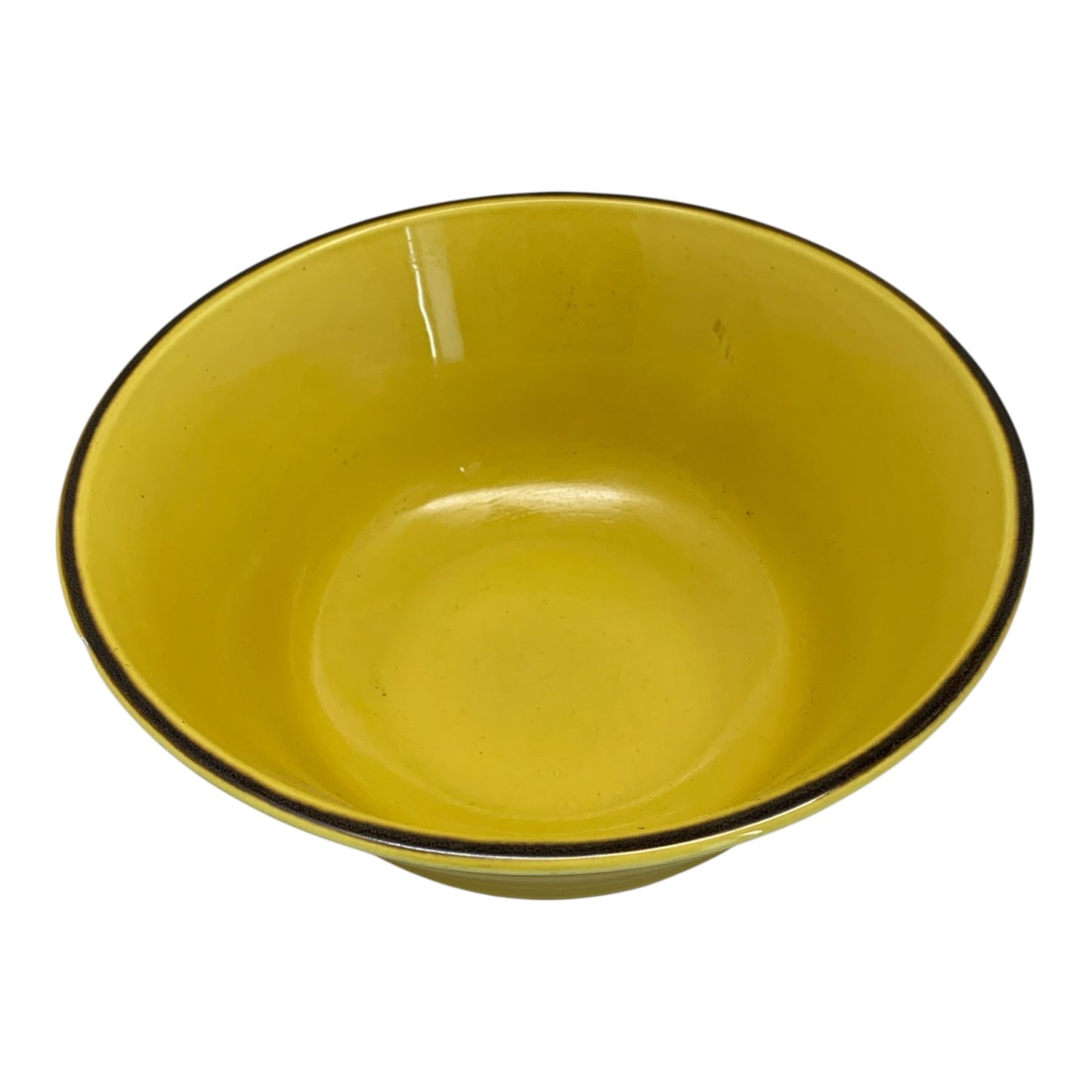 11687 - Mustard Brownstone Bowl 9" |10-15|