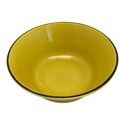11687 - Mustard Brownstone Bowl 9" |10-15|