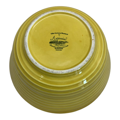 11687 - Mustard Brownstone Bowl 9" |10-15|