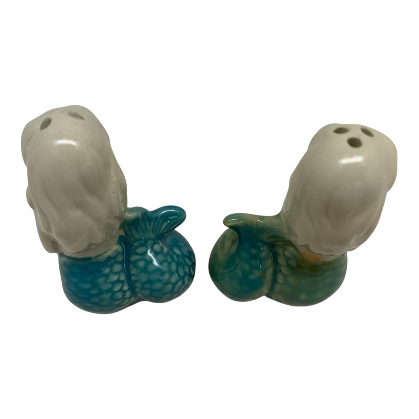 36457 - 3" Ceramic Mermaid Salt and Pepper Shakers |4-18|