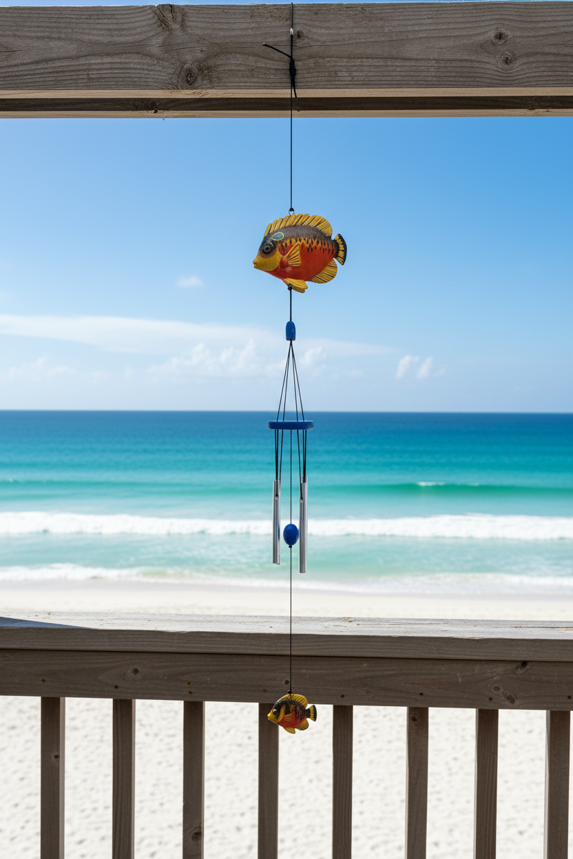 43372 - Tropical Fish Wind Chime |18-26|
