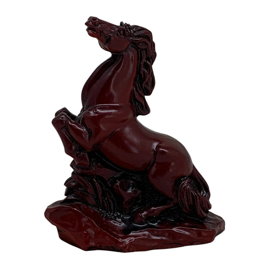 7533 - 4" Red Zodiac Horse - Rearing |Z-89|Store|